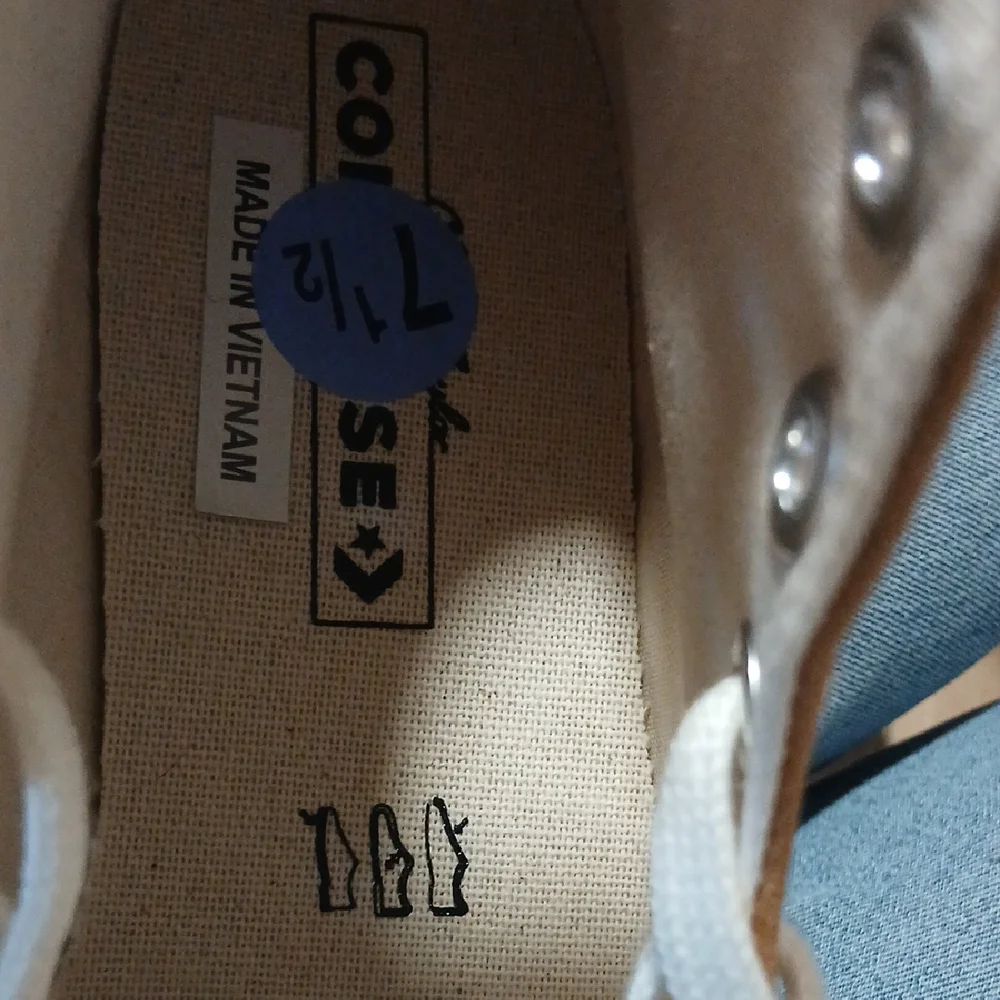Converse High Top Sneakers in Tan - Picture 5 of 5